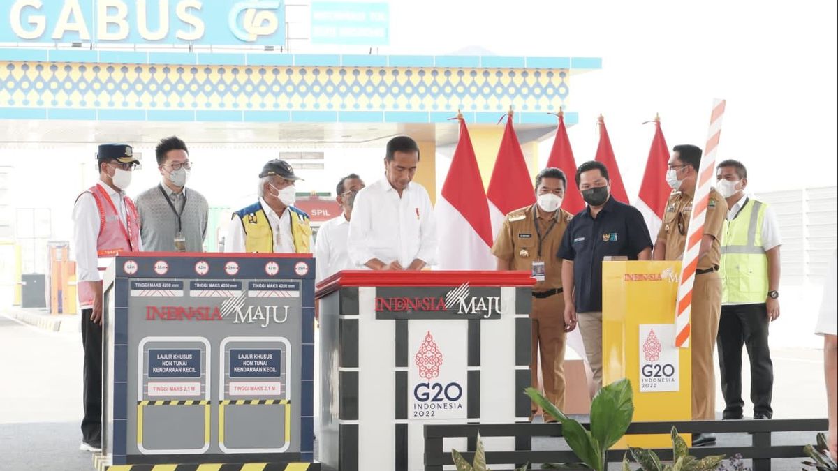 Jokowi Inaugurated, The Cibitung-Cilincing Toll Road Can Reduce Congestion Towards Tanjung Priok Port