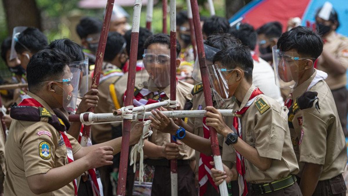 Jokowi Minta Kemenlu Pantau 1.500 Pramuka Indonesia yang Ikut Jambore Dunia ke-25 di Korsel saat Cuaca Ekstrem