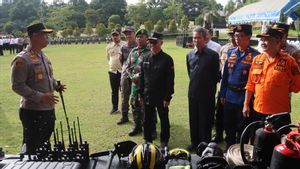 Apel Kesiapan Pencegahan Karhutla Polres Lamandau: Kapolda Kalteng Imbau Peningkatan Patroli