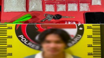 Methamphetamine Dealers In Banjarbaru Arrested, Shabu Weight 166 Grams Confiscated