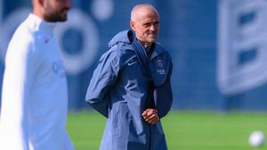 Ada Tujuan Tertentu Enrique Melihat dari Tribun Saat PSG Menang vs Atalanta di Liga Champions