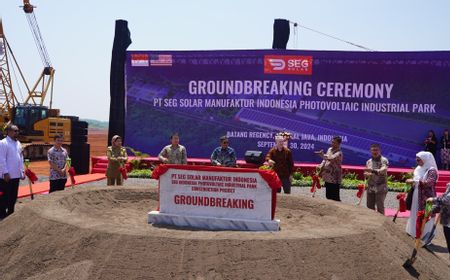 Groundbreaking Pabrik PV SEG Solar Terbesar di Asia Tenggara, PT KITB Wujudkan Masa Depan Industri Hijau