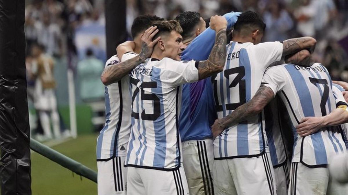 Kompaknya Pemain Argentina, Janji Buat Tato Bersama Jika Albiceleste Juara Dunia 