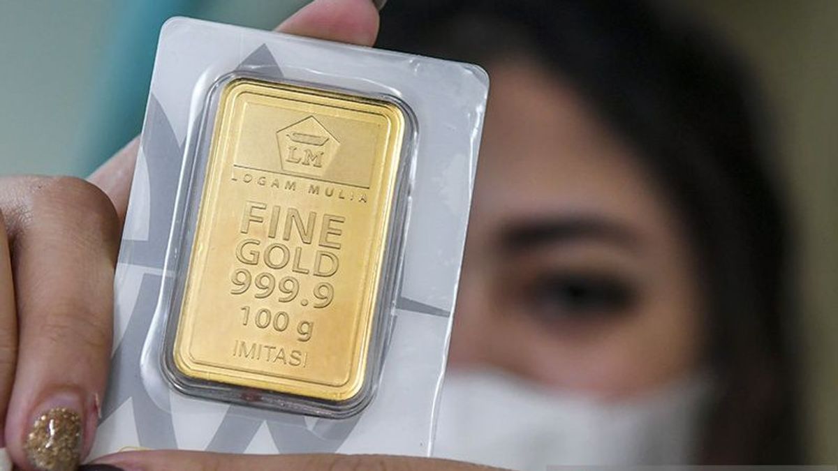 Antam's Gold Price Anjlok Again, Segram Dibanderol Rp1,014,000