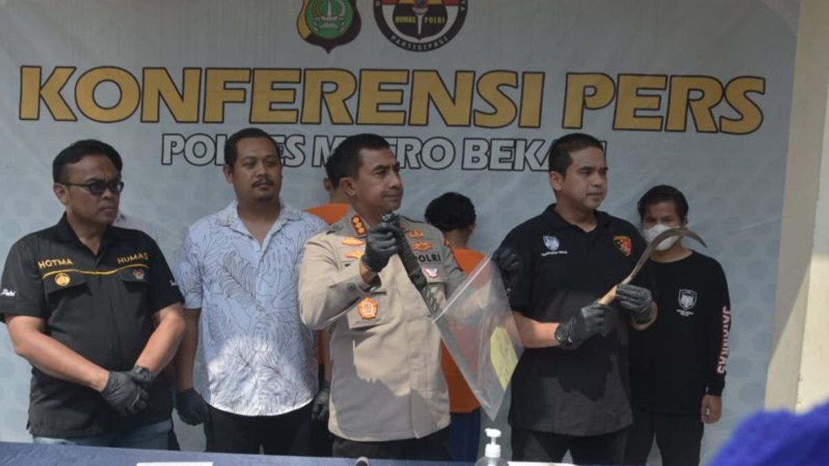 Komplotan Begal Bercelurit di Kawasan Industri Bekasi Ditangkap