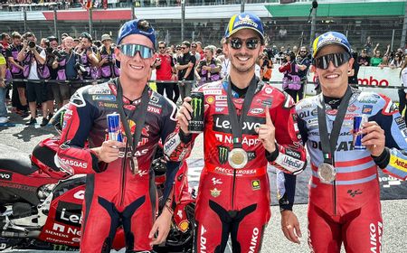 Bagnaia Menang di Tissot Sprint Italia, Marc Marquez di Posisi Kedua