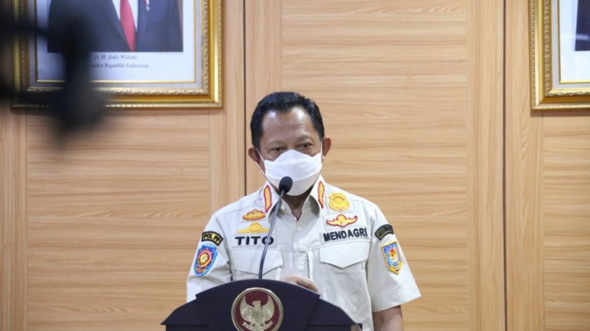 Karawang Regent Réprimandé Par Le Ministre De L’Intérieur Tito Pour Avoir Contesté L’enregistrement Des élections De 2020