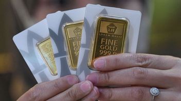 Antam黄金价格上涨4万印尼盾,达到每克1.208亿印尼盾