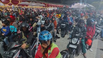 Pemudik Motor Mulai Padati Pelabuhan Ciwandan Cilegon