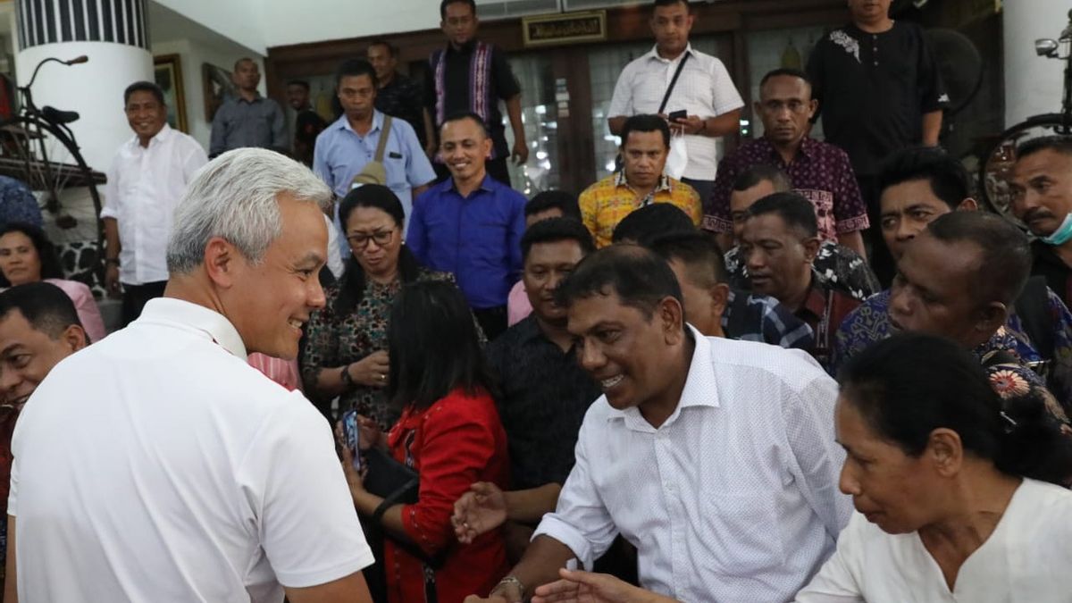 Dozens Of Pastors From Maluku And Ganjar Pranowo Who Learn To Care For Inter-North Tolerance