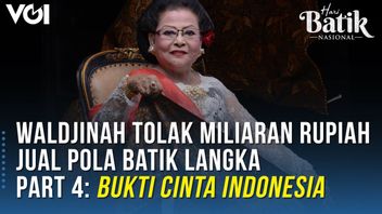 视频： 瓦尔德吉纳拒绝数十亿卢皮亚出售罕见的蜡染图案第 4 部分： 印度尼西亚爱的证明