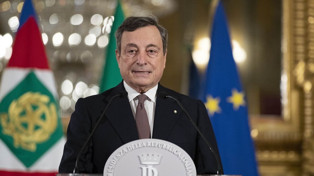 アフガニスタン情勢を懸念、イタリア首相マリオ・ドラギはG20臨時会合を推し進める