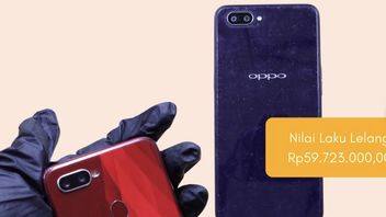 Anomalie ! Le KPK vend 2 téléphones Oppo « anciens » pour 59,7 millions de roupies