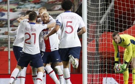 PSG Permalukan MU 3-1, Perebutan Tiket 16 Besar Makin Ketat