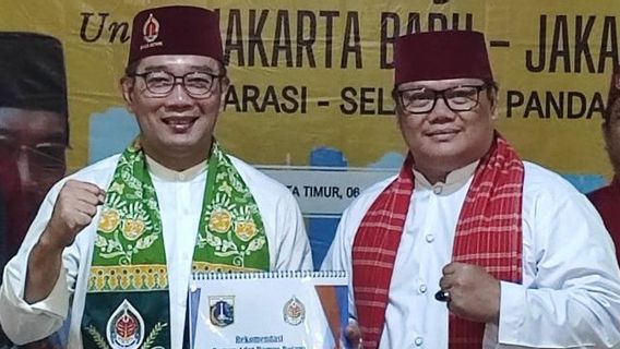 Sahroni Ditunjuk jadi Ketua Tim Pemenangan Cagub Cawagub DKI Jakarta Ridwan Kamil-Suswono