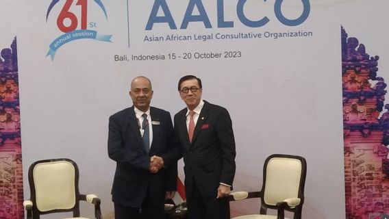 Minister of Law and Human Rights Leads Discussion on the Palestine Issue at the 61st AALCO