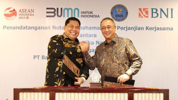 Perkuat Sosialisasi Penyalahgunaan Narkotika, BNI Kerja Sama dengan BNN RI