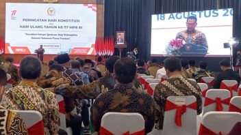 纪念宪法日，人民协商会议主席提醒苏加诺的信息：印度尼西亚不想成为一个库利国家