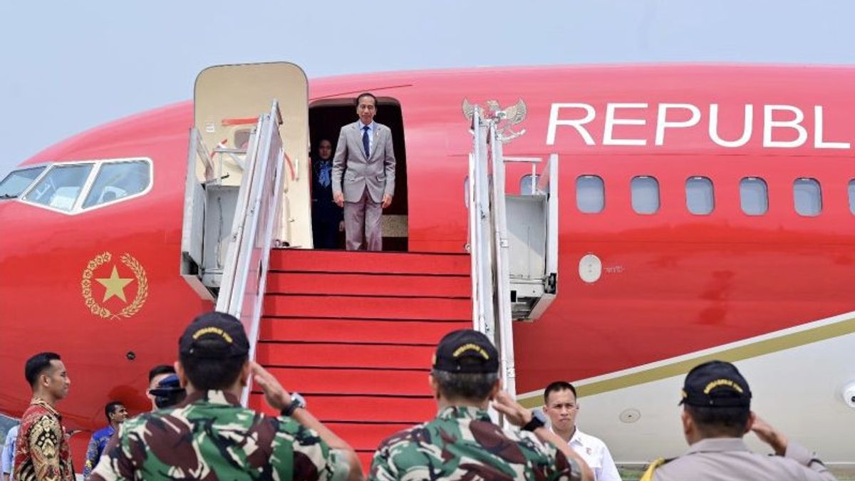 Le président Jokowi s'est rendu à Bali pour assister au deuxième Forum indonésien et africain