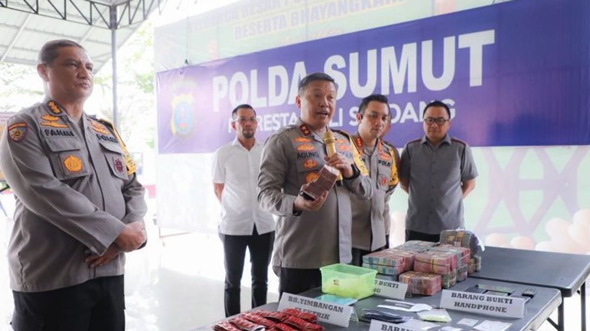 North Sumatra Police Arrest 60 Drug Perpetrators In 2 Days