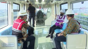 Soft And Almost Silent, Jokowi Asks Indonesian-made LRT To Be Exported Bisa