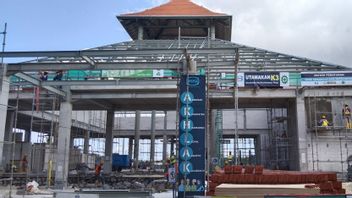 交通部长审查为G20峰会建造Ngurah Rai机场VVIP航站楼