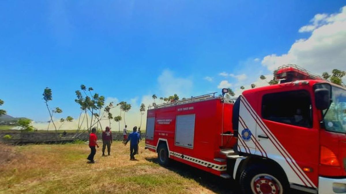 Land In Gorontalo City Allegedly Burned Due To Cigarette Benefit Fire