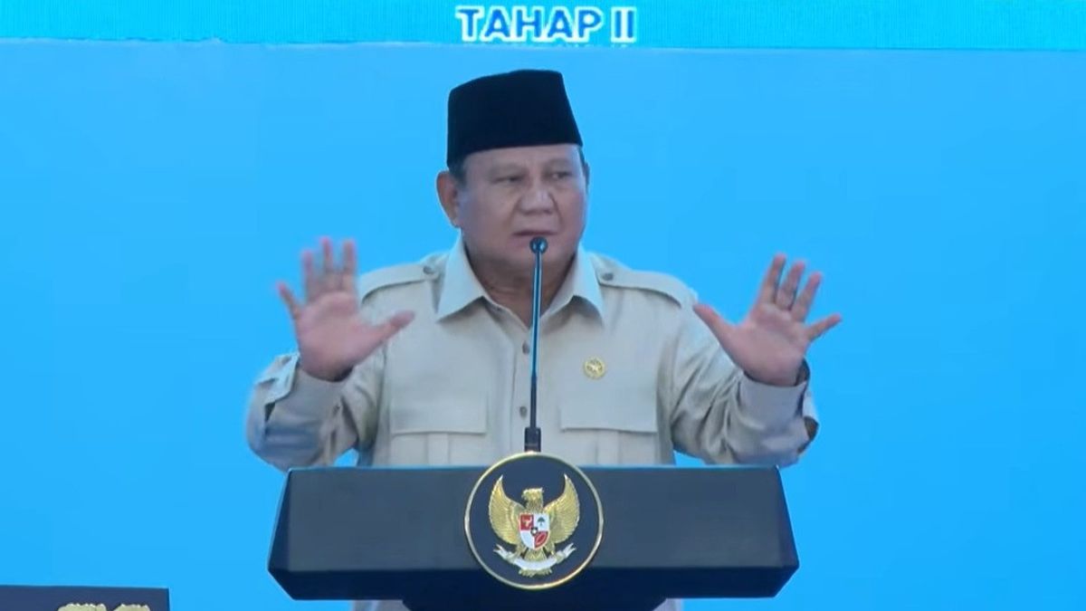 Prabowo a critiqué les entrepreneurs miniers: ne soyez pas riches d'Indonésie, l'argent est emmené à l'étranger