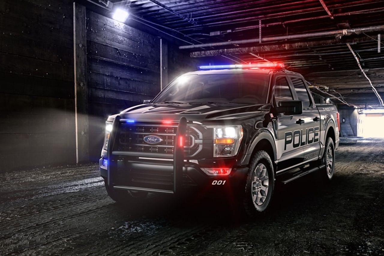 フォードは、米国の警察専用F-150ライトニング電気ピックアップ