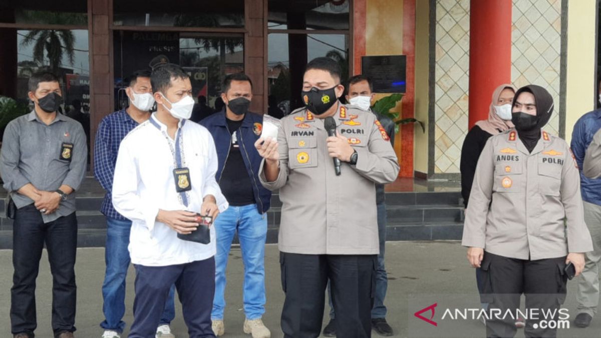 Polisi Ringkus 14 Tersangka Pengedar Narkoba Tangga Buntung Palembang