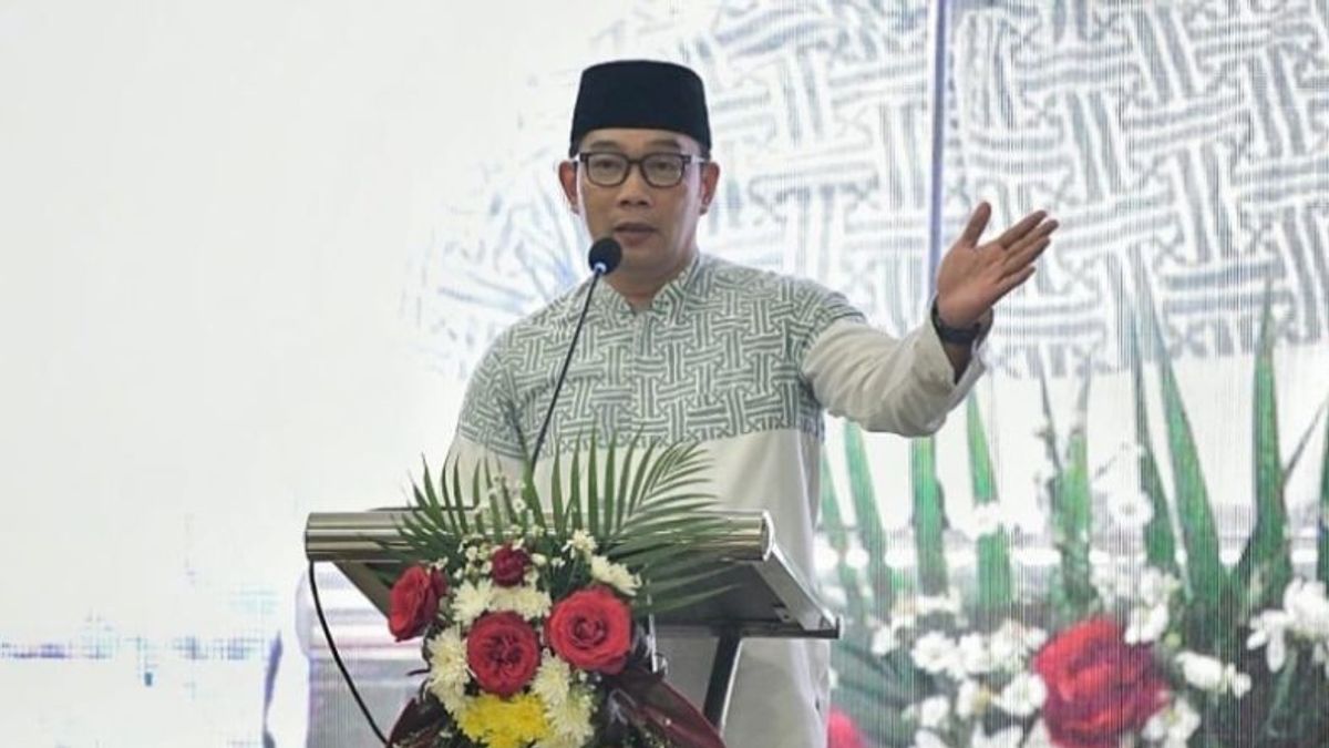 Ridwan Kamil Is Optimistic That West Java's Economy Will Grow 5 Percent In 2023