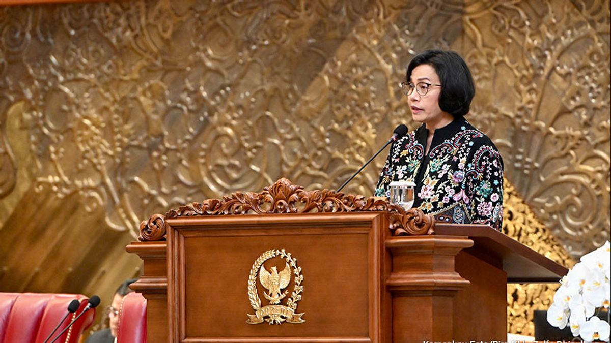 After Being Accced By BPK, Sri Mulyani Conveys Accountability For The 2022 State Budget To The DPR