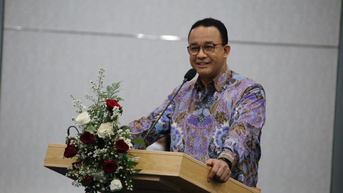 Après La Fin De Son Poste, Anies Veut Que Jakarta Devienne Le Centre économique Des Affaires Internationales.