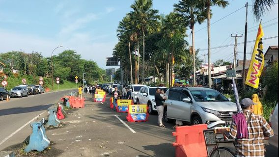 Since D + 1 Lebaran, 260,000 Cars Enter The Puncak Bogor Area