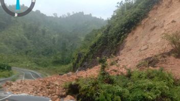 洪水和山体滑坡袭击西苏门答腊南海岸:断裂道路,受害者仍在记录中