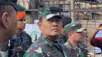プランパン火災の犠牲者を助けるための略奪行動のニュース、TNI司令官はそのメンバーがセキュリティを提供することを保証します