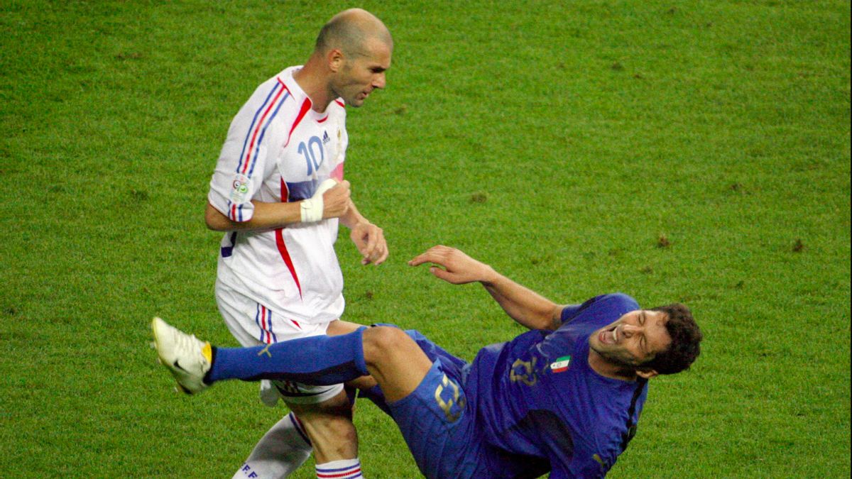 Memori Piala Dunia 2006: Tandukan Telak Zinedine Zidane Terhadap Marco Materazzi