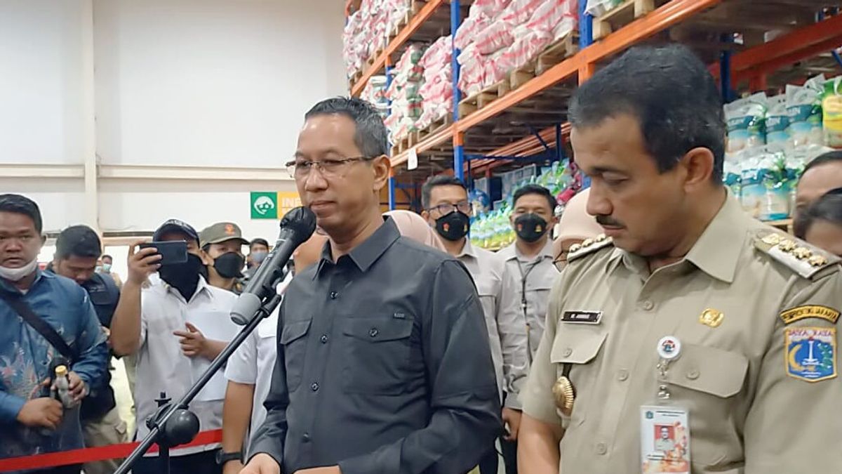 Security Jakarta Food Stock Safe To Nataru, Acting Governor Heru: Even Until March