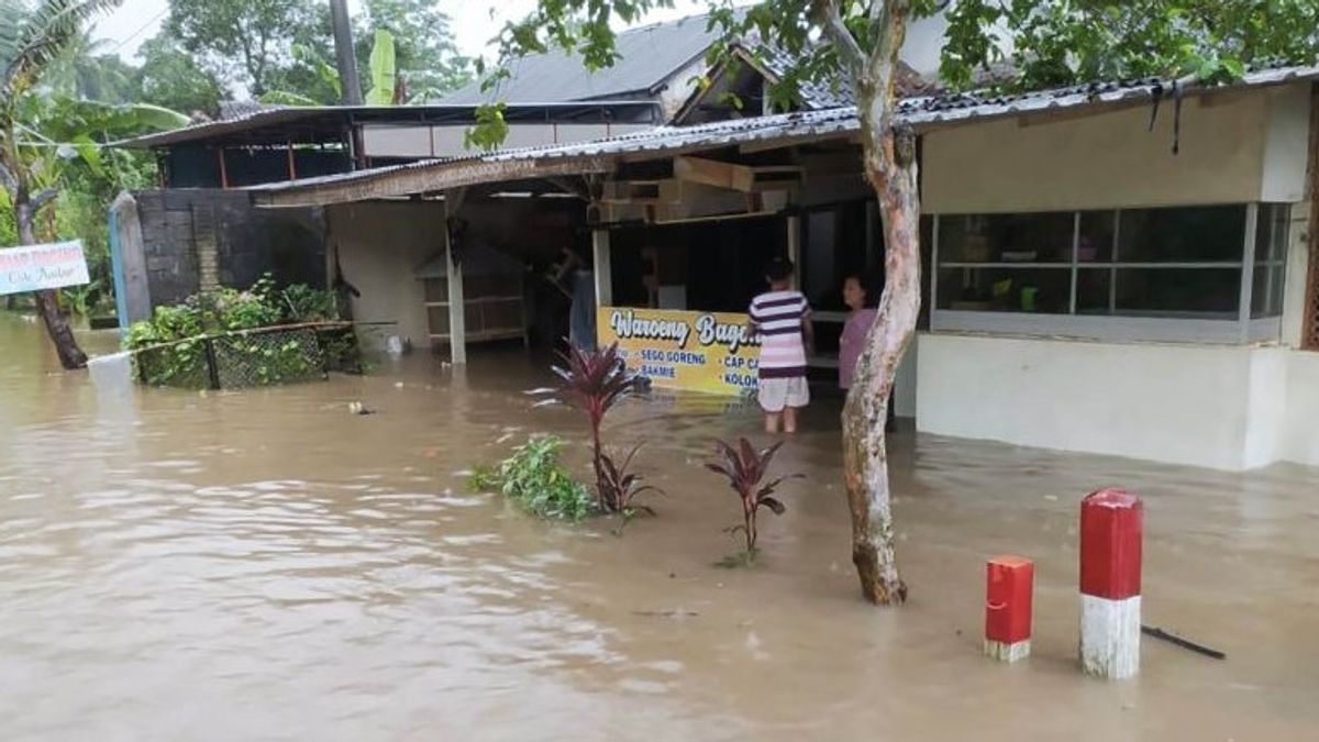 Rain Continues To Continue, Hundreds Of Families Affected By Floods In Malang Regency