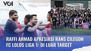VIDEO: Raffi Ahmad Apresiasi Rans Cilegon FC Lolos Liga 1 di Luar Target