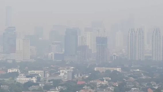 Jumat Pagi, Kualitas Udara di Jakarta Terburuk Ketiga Dunia