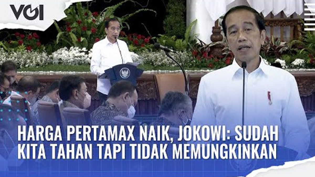 VIDEO: Pertamax Price Rises, Jokowi Says