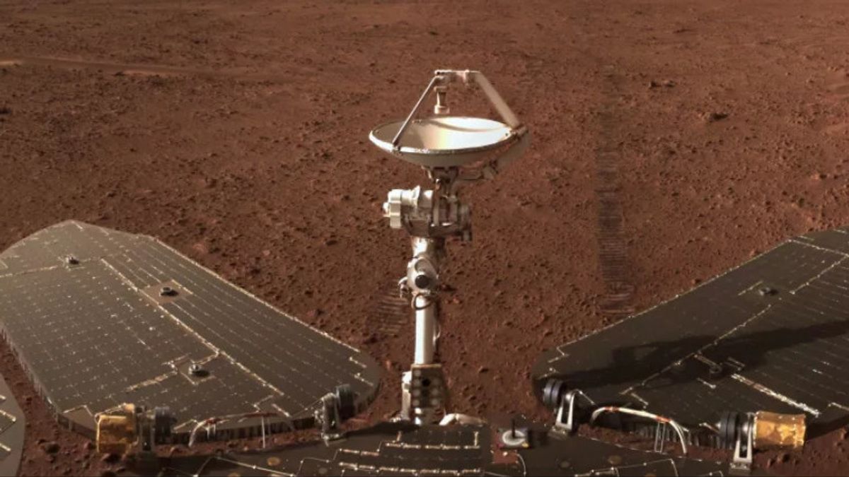 Robot Penjelajah China Temukan Air Berusia 700 Juta Tahun di Wilayah Mars Ini