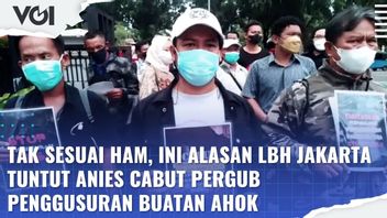 VIDEO: Tak Sesuai HAM, Ini Alasan LBH Jakarta Tuntut Anies Cabut Pergub Penggusuran Buatan Ahok