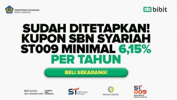 SBN Syariah Series ST009 Can Be Purchased, Bibit.id: Solutions To Have A Passive Income While Maintaining Earth