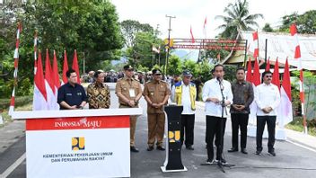 Presiden Jokowi Resmikan 27 Ruas Jalan di Sulawesi Selatan