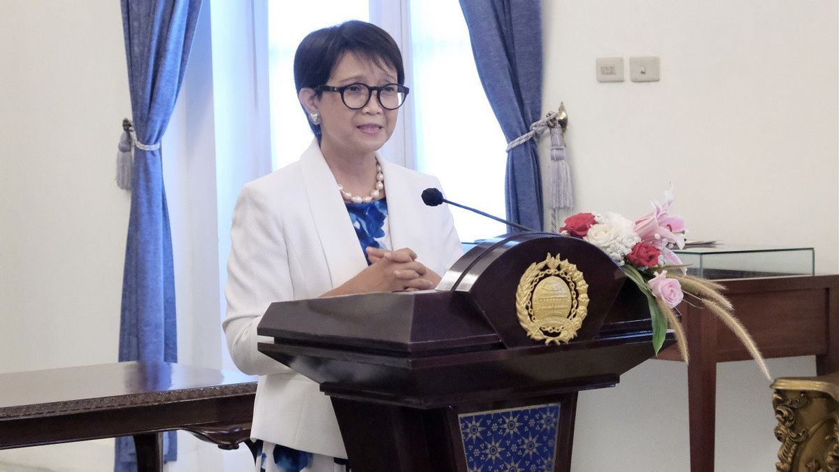 وزير خارجية الصين يخاطب فجوة لقاح COVID-19، وزير الخارجية ريتنو: إندونيسيا مستعدة لتصبح مركزا للإنتاج