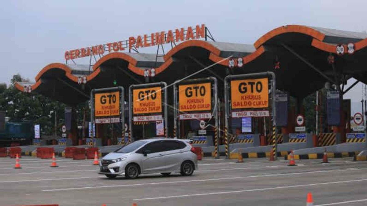 BPJT:Gt Palimanan Cirebonの支払いがイードホームカミング中に廃止