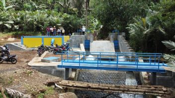 カリオリ水源を利用して、PUPR省はバンジャルネガラに原水供給システムを構築します