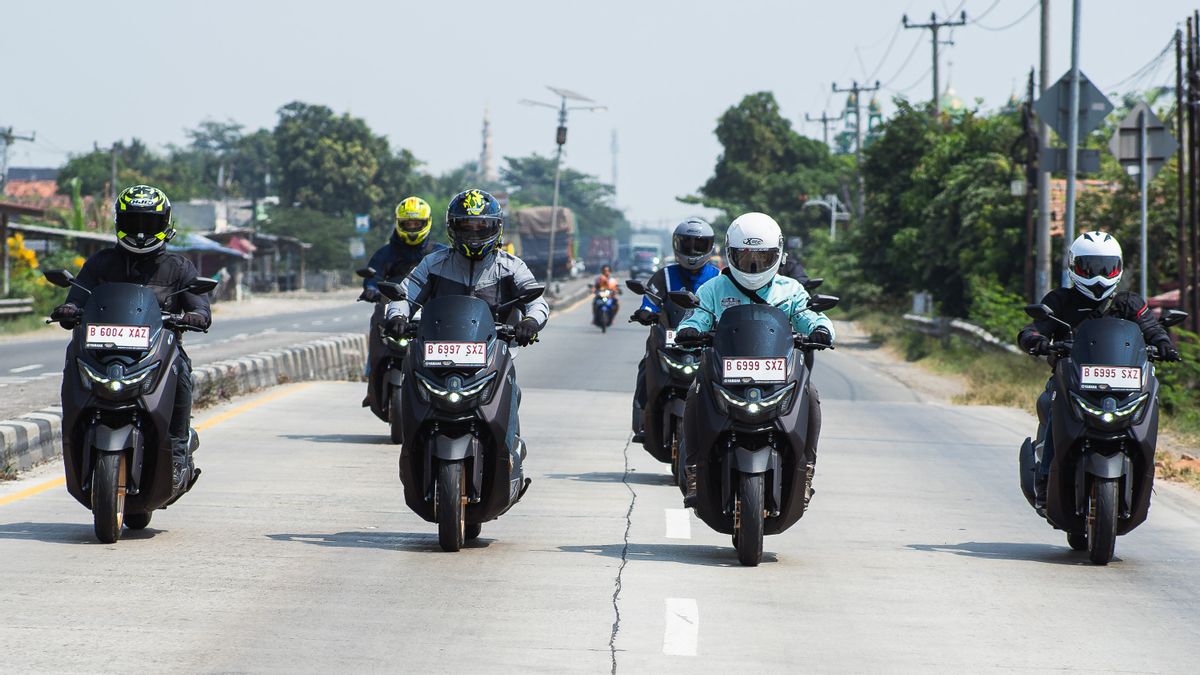 NMAX Turbo Performance Tests Long Distance Driving Through The Boemi Nusantara Tour Program